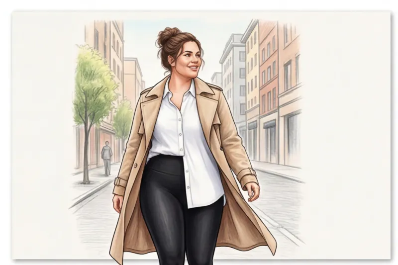 Sports style for plus-size women: secrets