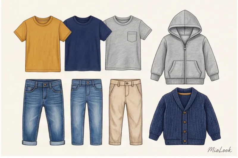 Капсула одежды для мальчика: от активных игр до праздников - 2