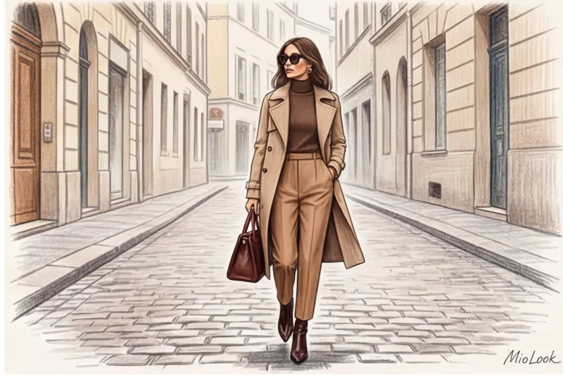 Обувь и аксессуары в монохромном образе: тон в тон или контраст? - 3