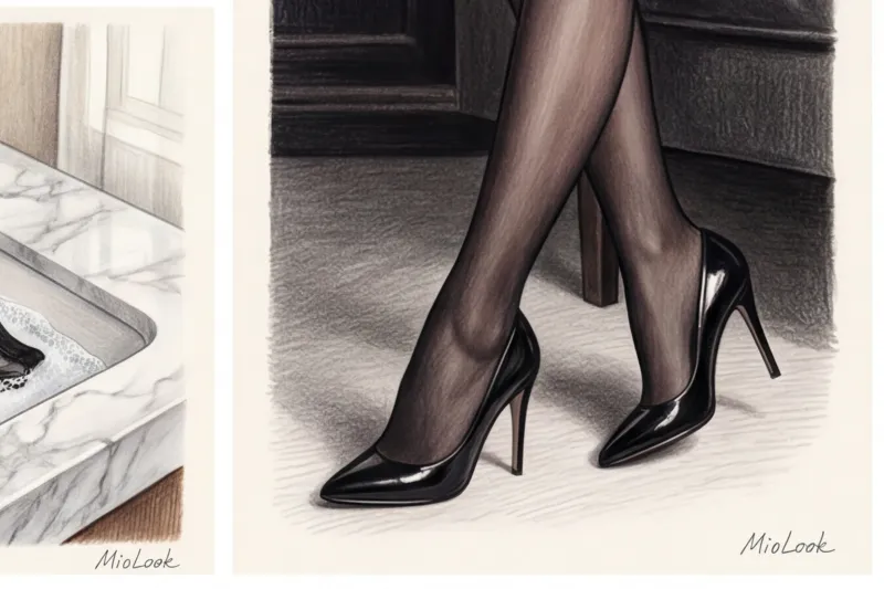 Колготки и носки в женском гардеробе: правила этикета и модные приемы - 9