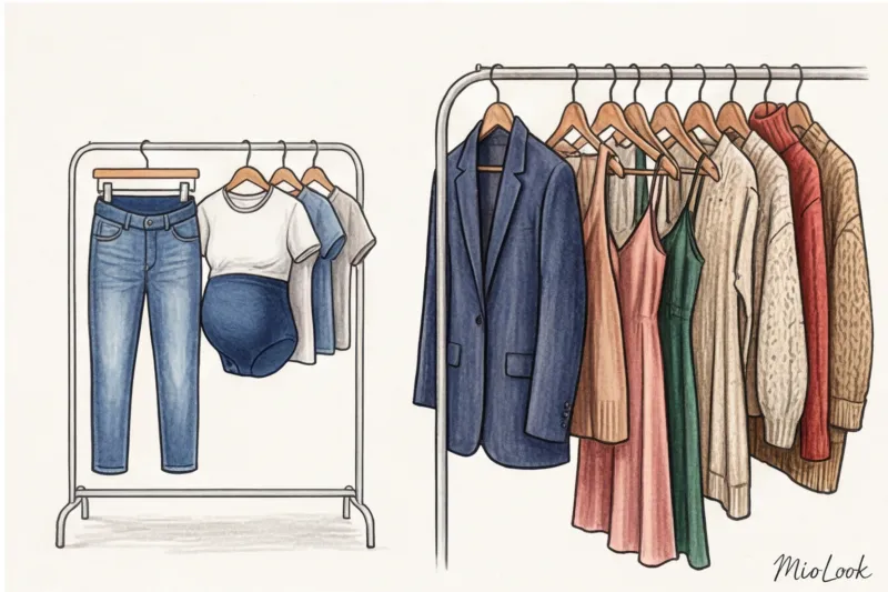 Адаптация добеременного гардероба: лайфхаки и стильные трюки - 9