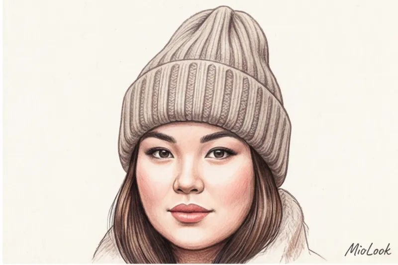 Как подобрать шапку по форме лица: идеальные модели для круглого, овального и квадратного лица - 3