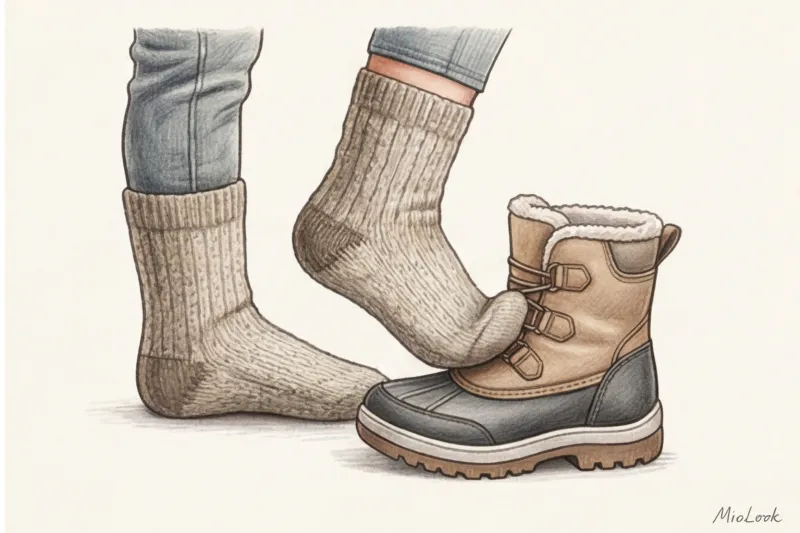 Зимняя детская капсула: принцип многослойности и теплая верхняя одежда - 6