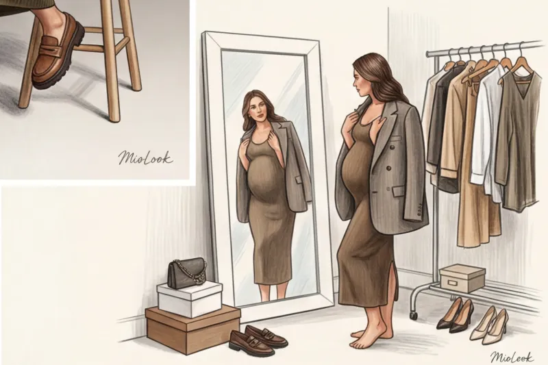 Что надеть на беременную фотосессию: лучшие идеи образов - 6