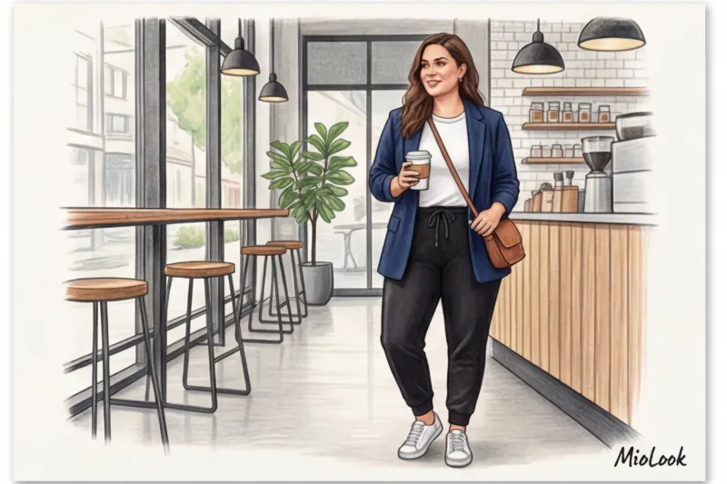 Спортивный стиль для полных женщин: комфорт и коррекция фигуры - 6