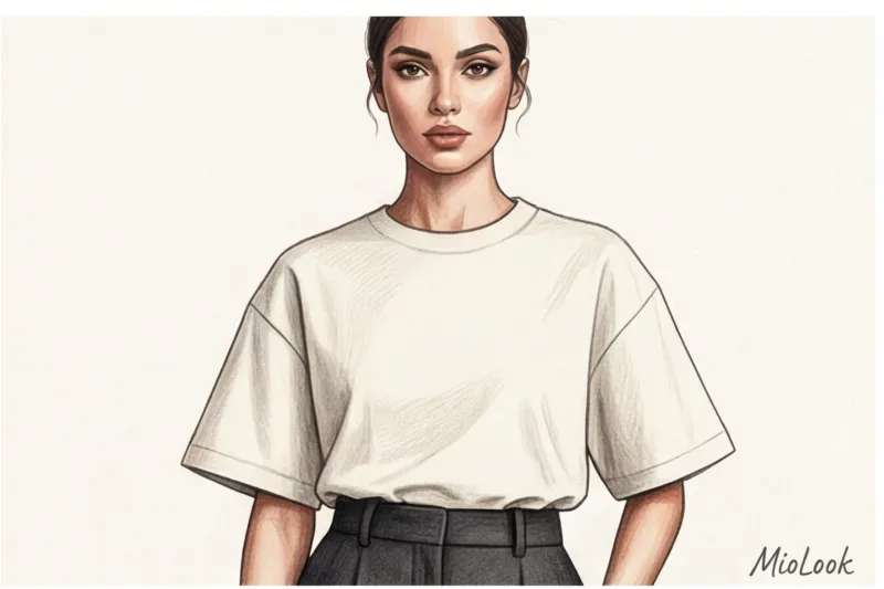 Базовые верхи: как выбрать идеальную белую рубашку, футболку и водолазку - 3