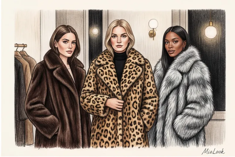 Какую шубу выбрать для образа Mob Wife: от винтажа до современного эко-меха - 3