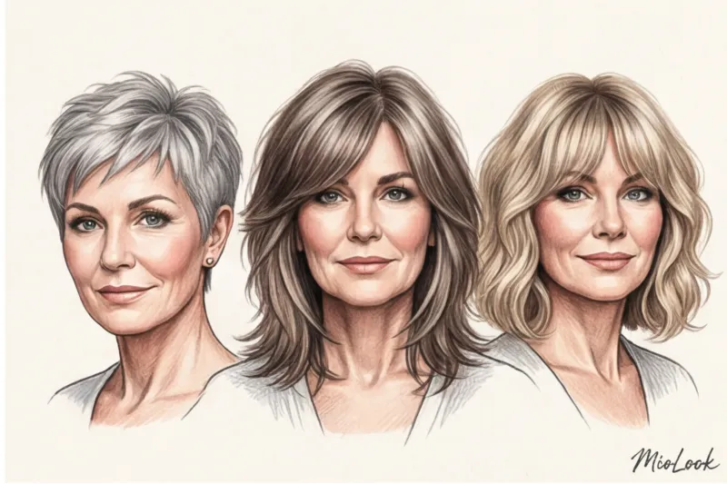 Антивозрастные стрижки: как найти прическу, которая молодит, через ИИ - 3