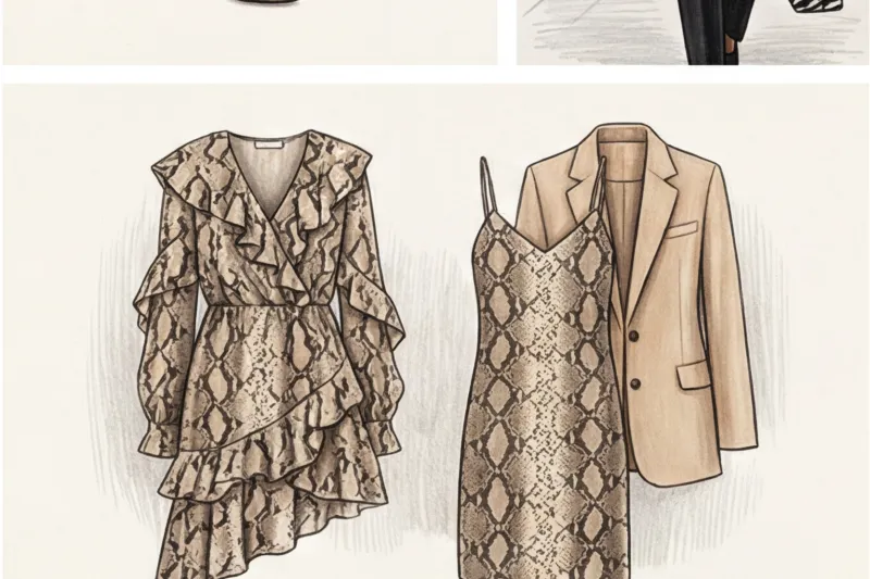 Змея, зебра и корова: альтернативные анималистичные принты - 5