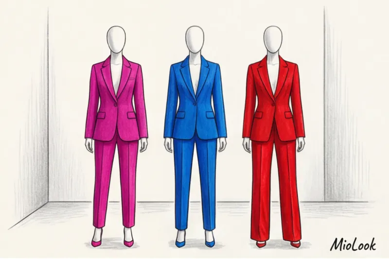 Яркий монохром: как носить фуксию, электрик и красный в формате total look - 2