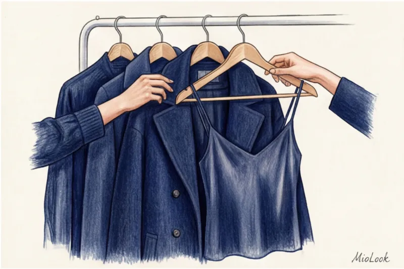 Монохромный образ: как сделать однотонный наряд интересным за счет фактур - 6