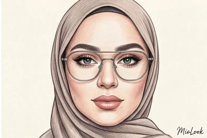 Акцент на глаза: правила выразительного макияжа при ношении платка - 6