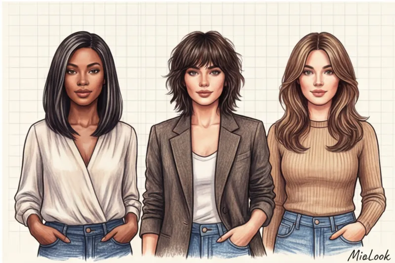 Какие стрижки скрывают широкие плечи: советы для фигуры «перевернутый треугольник» - 9