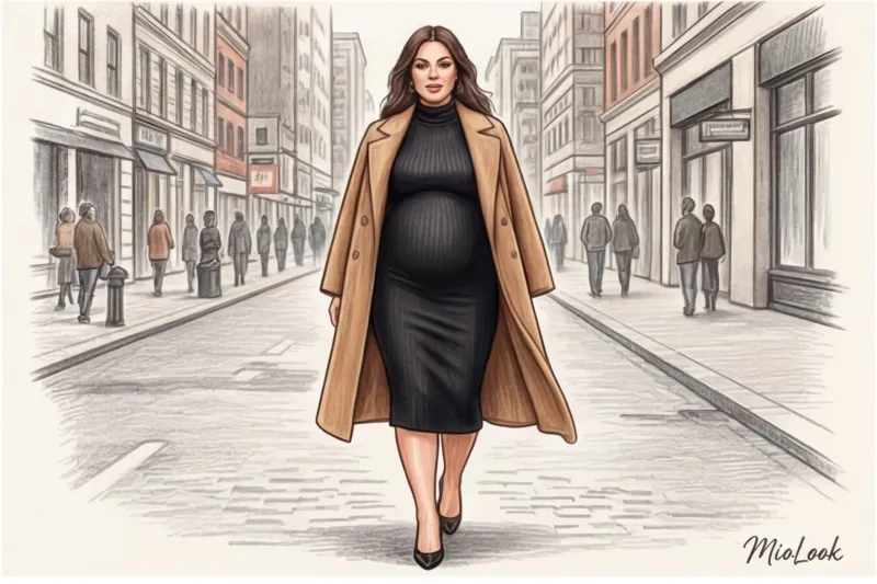 Стиль plus-size во время беременности: советы для полных девушек - 9