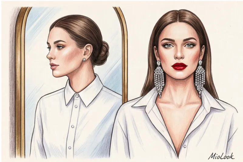 Трансформация образа: как с помощью аксессуаров превратить дневной наряд в вечерний - 9