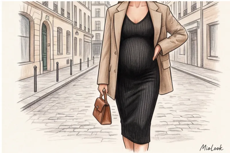 Микрокапсула для беременных: стильный мини-гардероб без лишних трат - 9