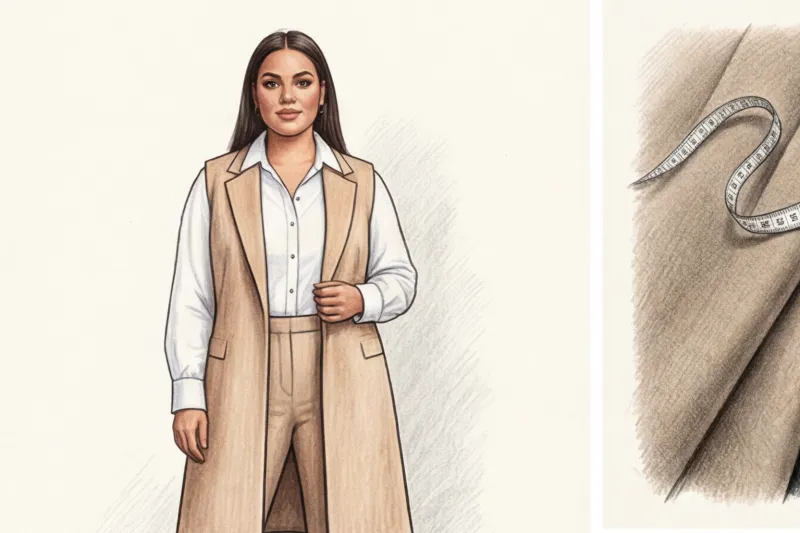 Багатошаровість для повних жінок: як не додати обсяг