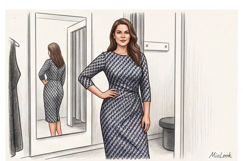 Геометрия стройности: какие принты и цвета визуально уменьшают объемы - 2