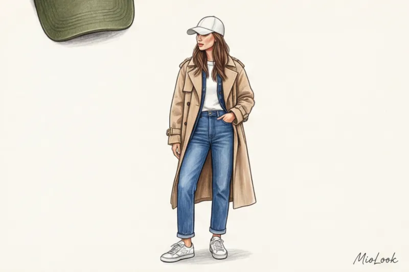 Как носить бейсболку с пальто и пиджаком: правила спорт-шика - 5