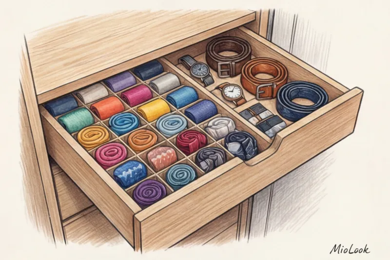 Наполнение гардеробной: схема, размеры полок и высота штанг - 5