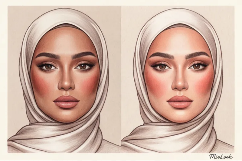 Вечерний и свадебный макияж для закрытого платья: как соблюсти баланс - 2