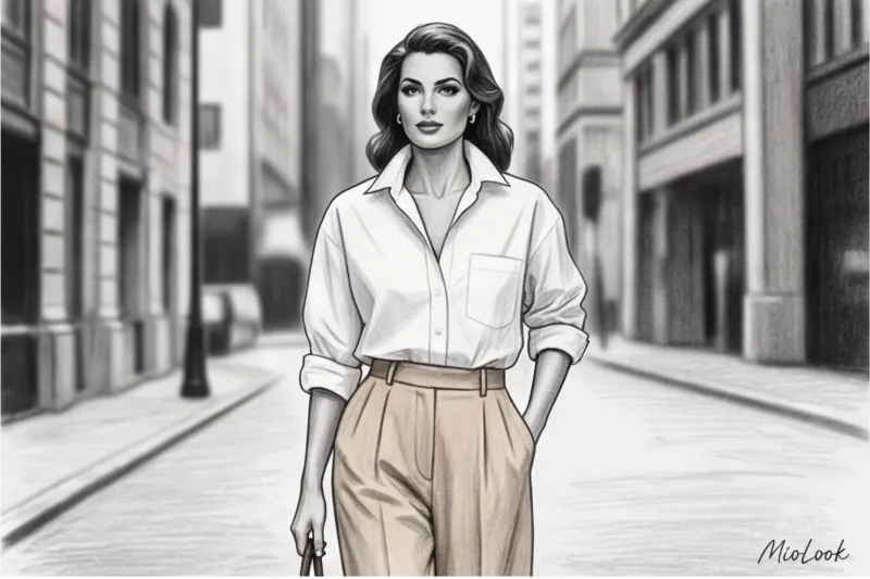 Белая мужская рубашка в женском гардеробе: история заимствования и идеи стилизации - 2