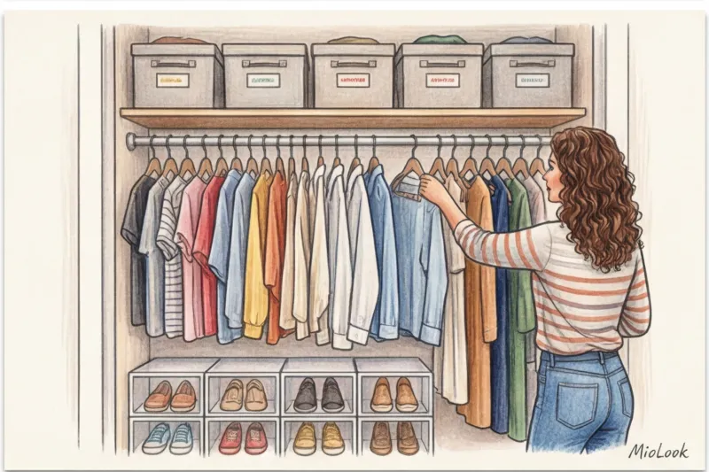 Гардеробная из кладовки: как обустроить маленькое пространство - 5