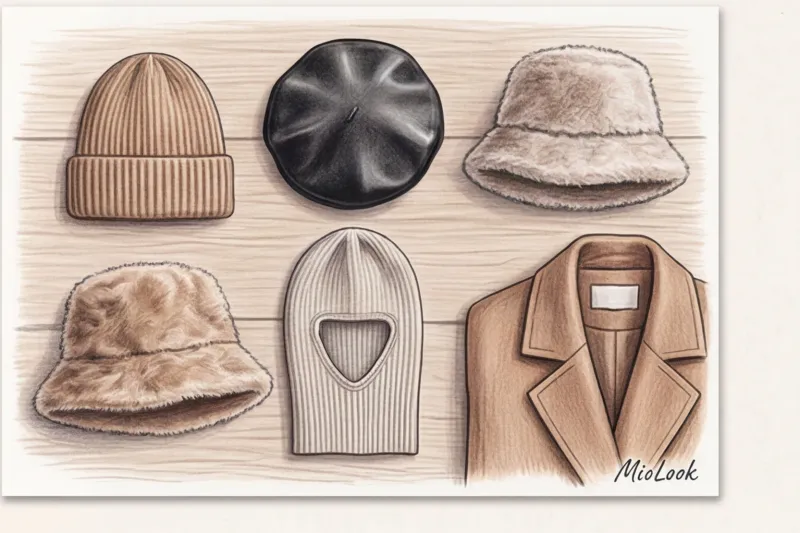 Головной убор под женское пальто: от берета до стильной панамы - 9