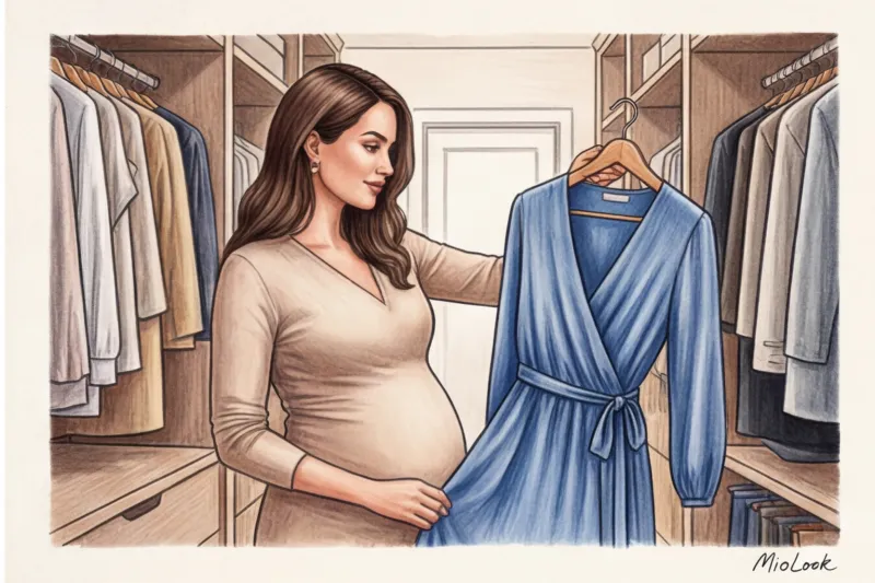 Какие добеременные платья подойдут для беременных: фасоны и ткани - 6