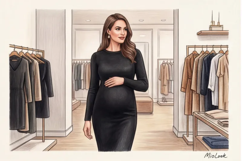 Какие добеременные платья подойдут для беременных: фасоны и ткани - 4