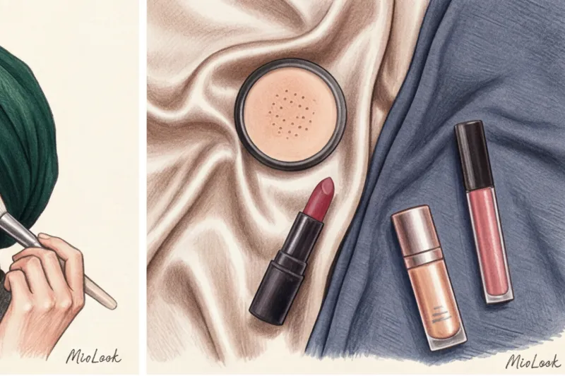 Как подобрать оттенки макияжа под цвет хиджаба или тюрбана - 3