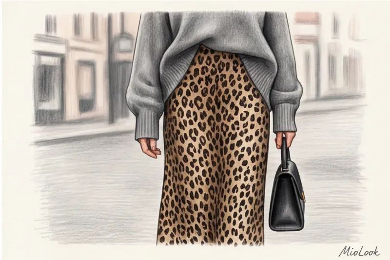 Модные принты и фактуры: как носить леопард, клетку, кожу и кружево - 9