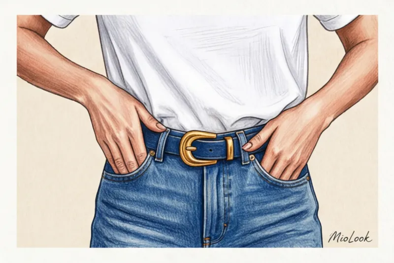 Джинсы и базовый топ: как с помощью деталей создать образ для вечеринки - 5