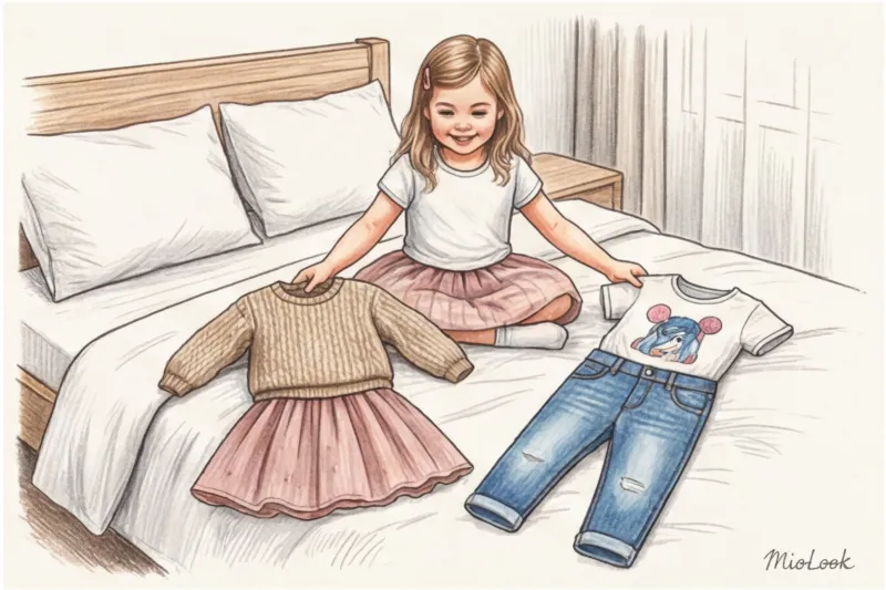 Капсульный гардероб для девочки: как сочетать платья, юбки и удобную базу - 6