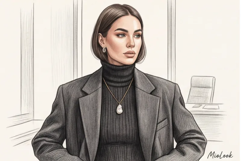 Нитка жемчуга: от строгой классики до современного гранжа - 4