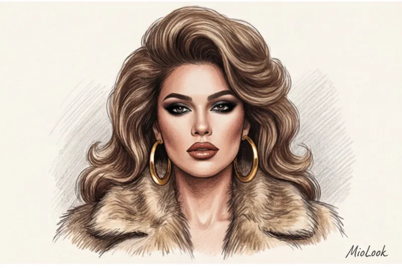 Макияж в стиле Mob Wife: пошаговая инструкция для создания дерзкого образа - 8