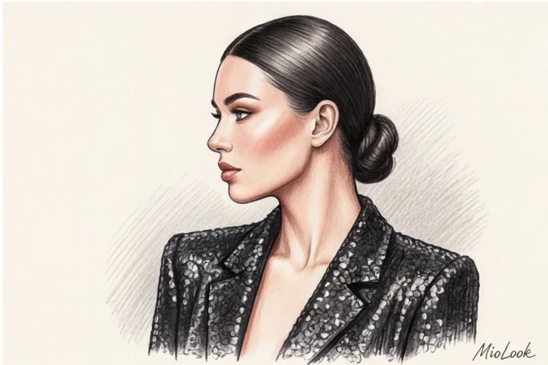 Вечерние укладки знаменитостей: от голливудской волны до небрежного пучка - 9