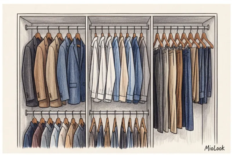 Organizing a Men's Wardrobe: How to Get Organized