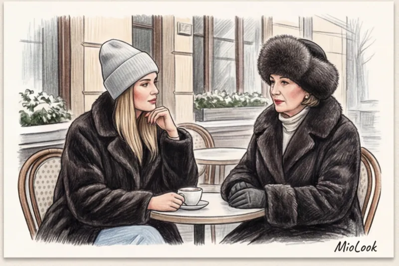 Какая шапка подойдет к шубе и эко-меху: тренды и антитренды - 9