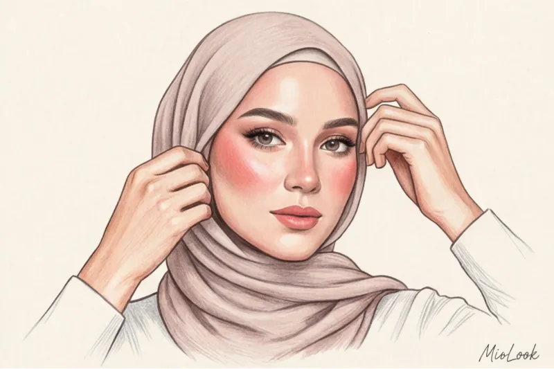 Макияж в скромной моде: как расставить акценты, когда закрыто тело - 2