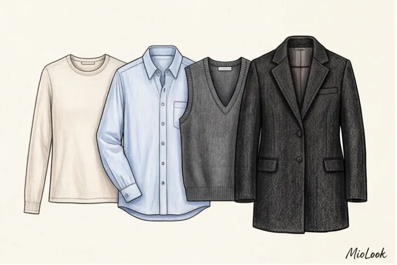 Багатошарові образи на зиму: як не виглядати громіздко