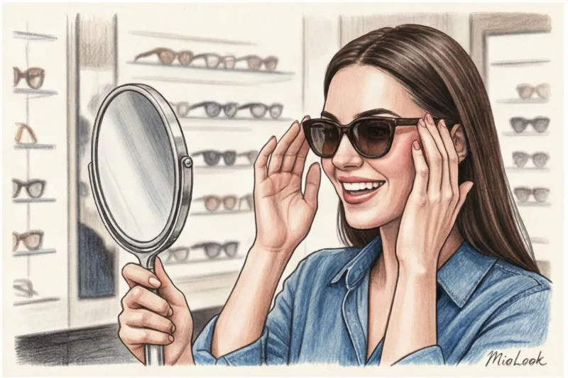 Как подобрать солнцезащитные очки и оправы по форме лица - 6