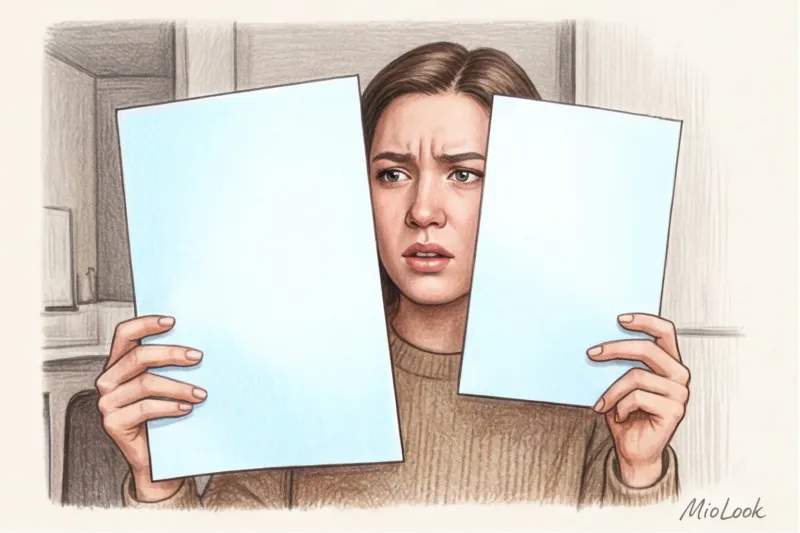 Accurate white sheet test to determine undertone