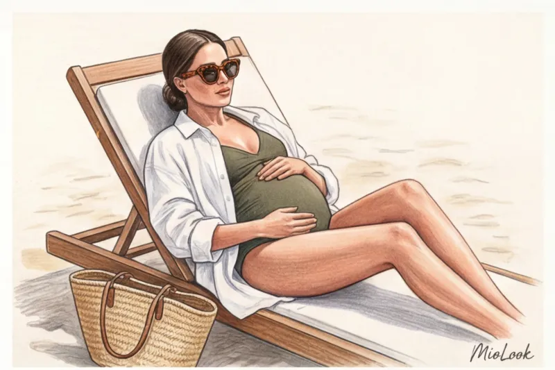 Пляжная мода для беременных: выбираем идеальный купальник - 5