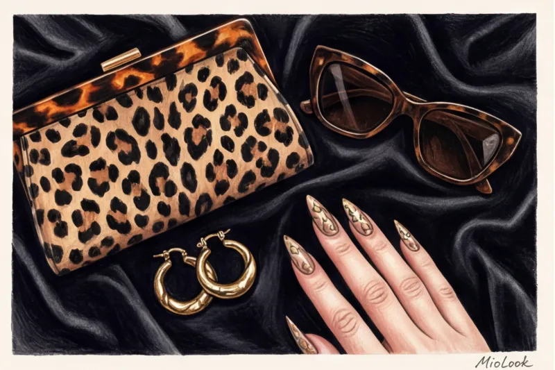 Маникюр в стиле Mob Wife: френч, красные оттенки и экстремальная длина - 4