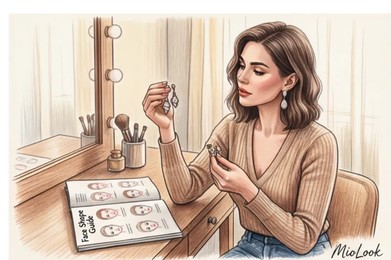 Как подобрать серьги по форме лица: от пусетов до шандельеров - 1