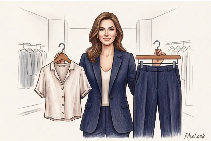 Нестандартные пропорции: как подбирать комплекты, если верх и низ разного размера - 8