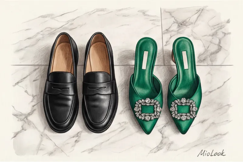 Как превратить строгий офисный костюм в вечерний наряд: 5 приемов с аксессуарами - 5