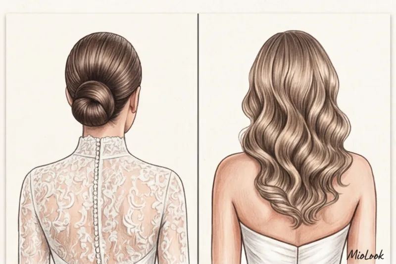 Подбор свадебного образа: прическа и макияж для невесты онлайн - 2