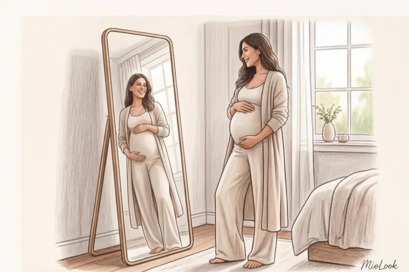 Homewear for pregnant women: comfort and style at home